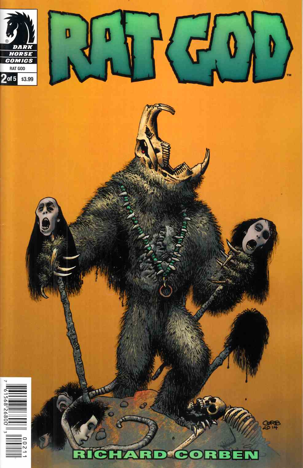 Rat God #2 [Dark Horse Comic] THUMBNAIL
