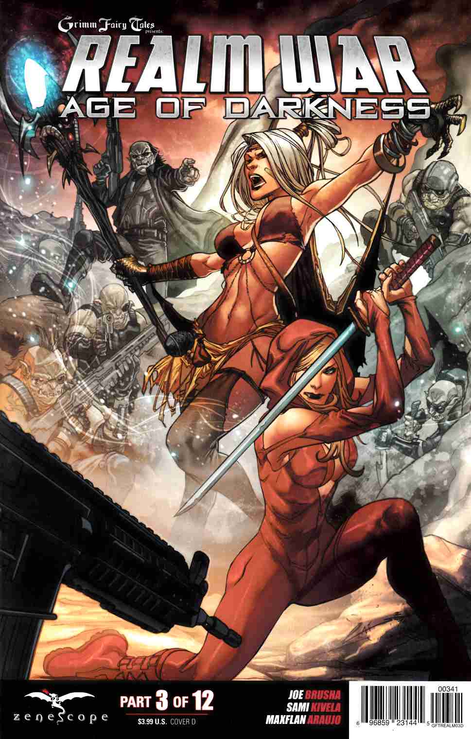 GFT Realm War #3 Cover D- Laiso [Comic] LARGE