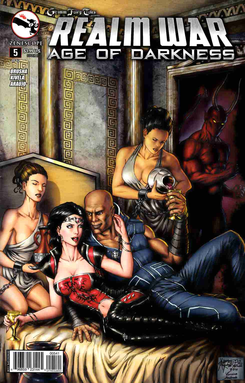 Realm War #5 Cover D- Reyes (AofD) [Zenescope Comic] THUMBNAIL