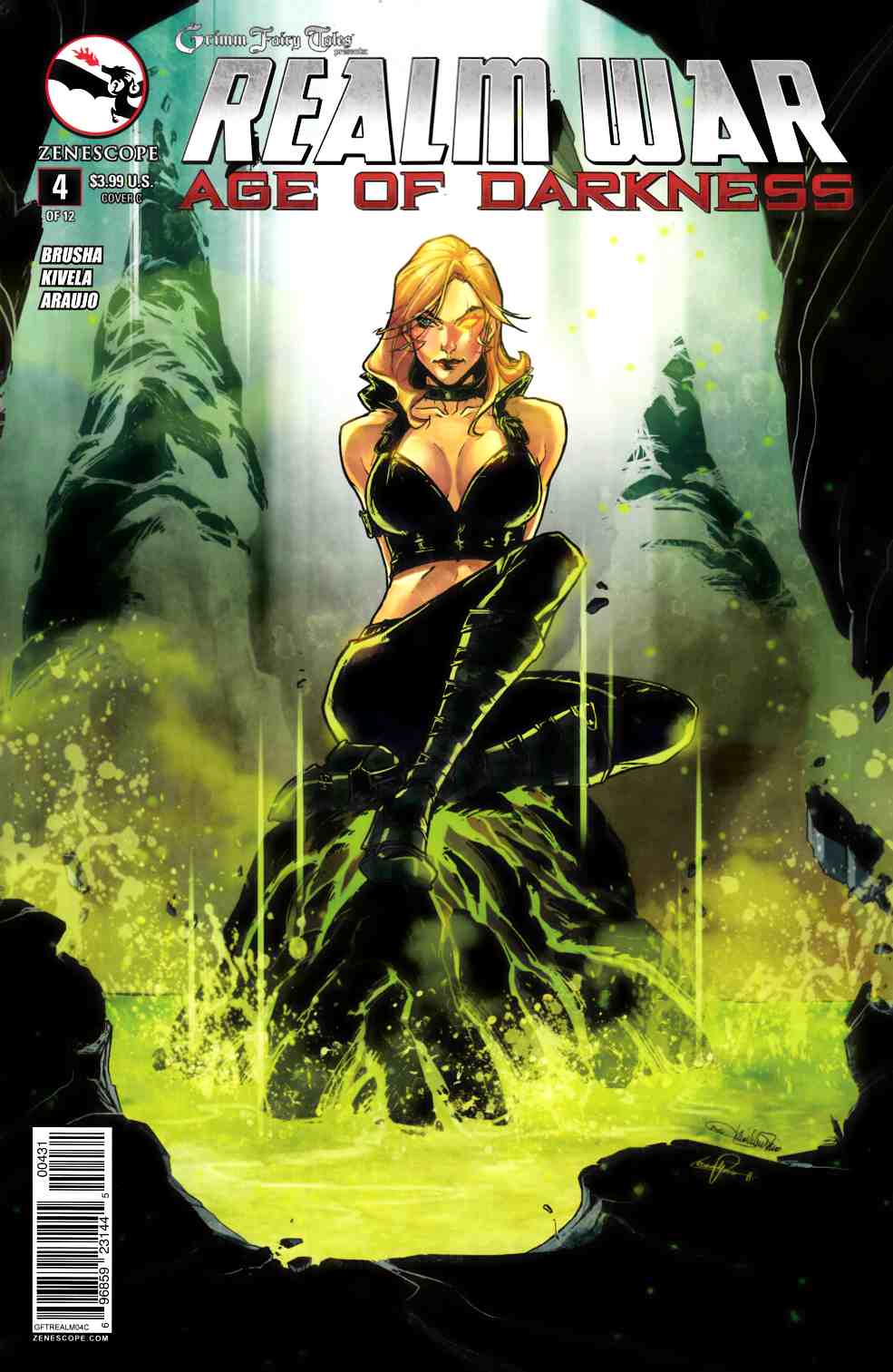 Realm War #4 Cover C Valentino [Zenescope Comic] THUMBNAIL