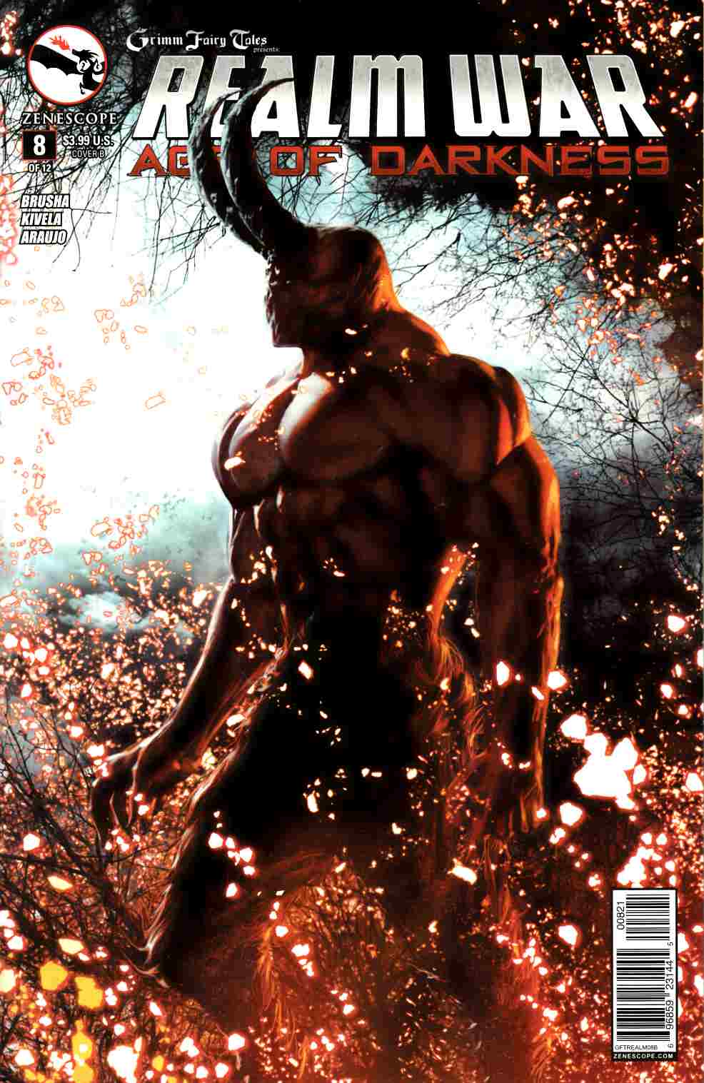 GFT Realm War #8 Cover B- Wimberly Right [Zenescope Comic] LARGE