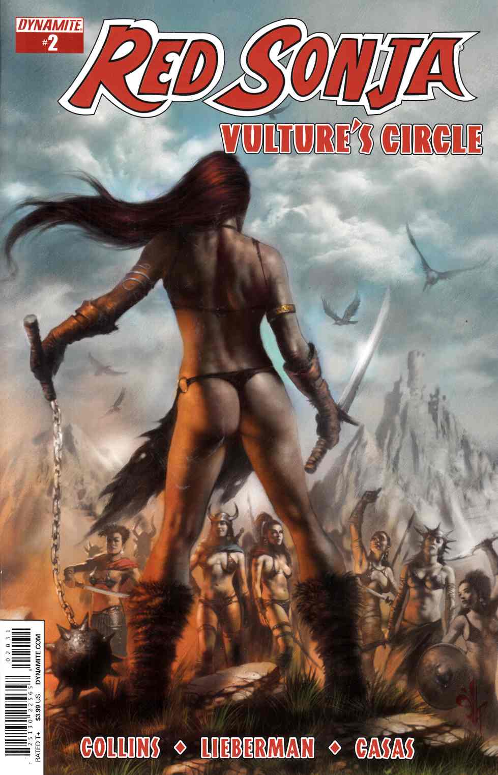 Red Sonja Vultures Circle #2 Cover C Parrillo Very Fine (8.0) [Dynamite Comic] THUMBNAIL