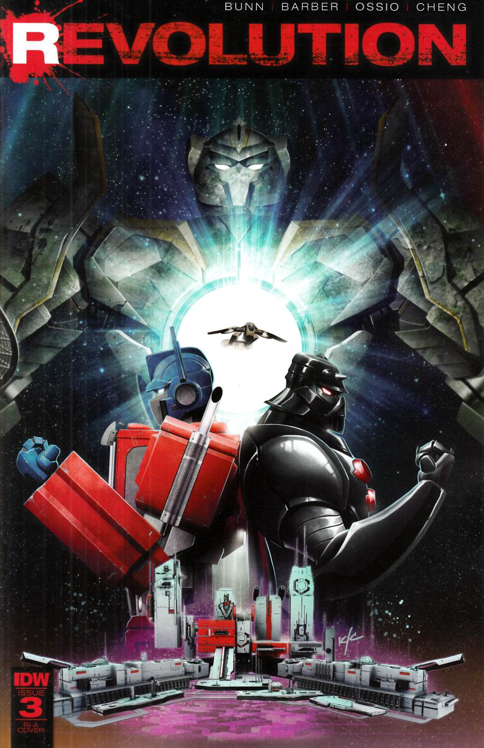 Revolution #3 Cover RIA [IDW Comic] THUMBNAIL