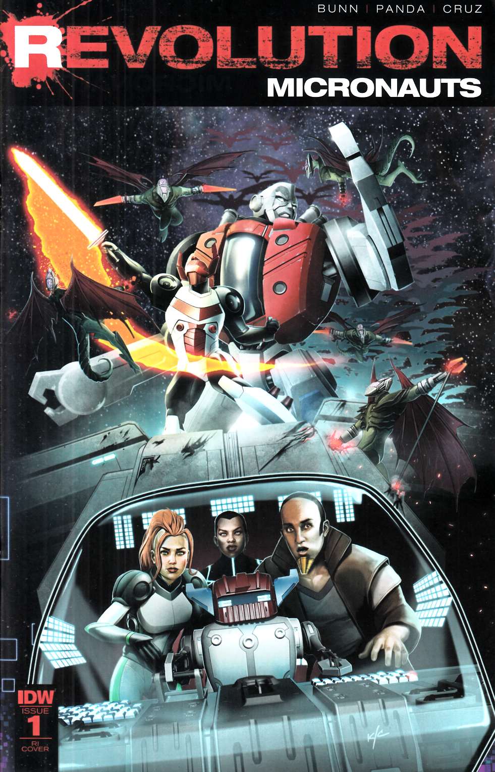 Micronauts Revolution #1 Cover RI [IDW Comic] THUMBNAIL