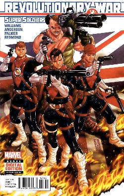 Revolutionary War Supersoldiers #1 [Marvel Comic] LARGE