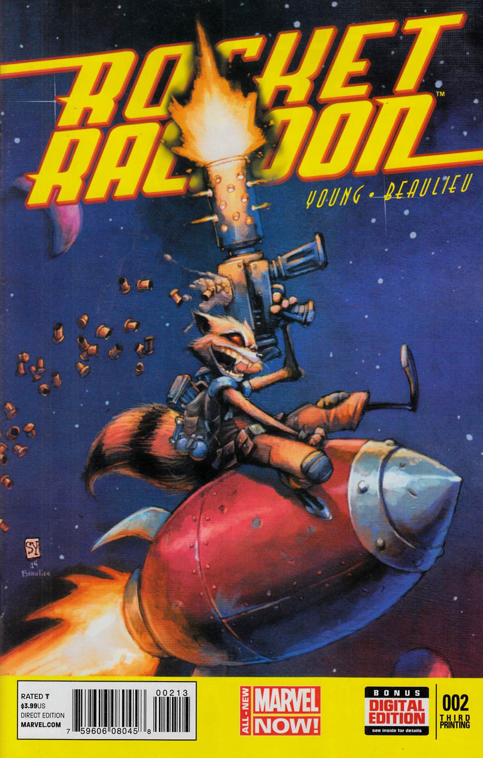 Rocket Raccoon #2 Third Printing [Comic] THUMBNAIL