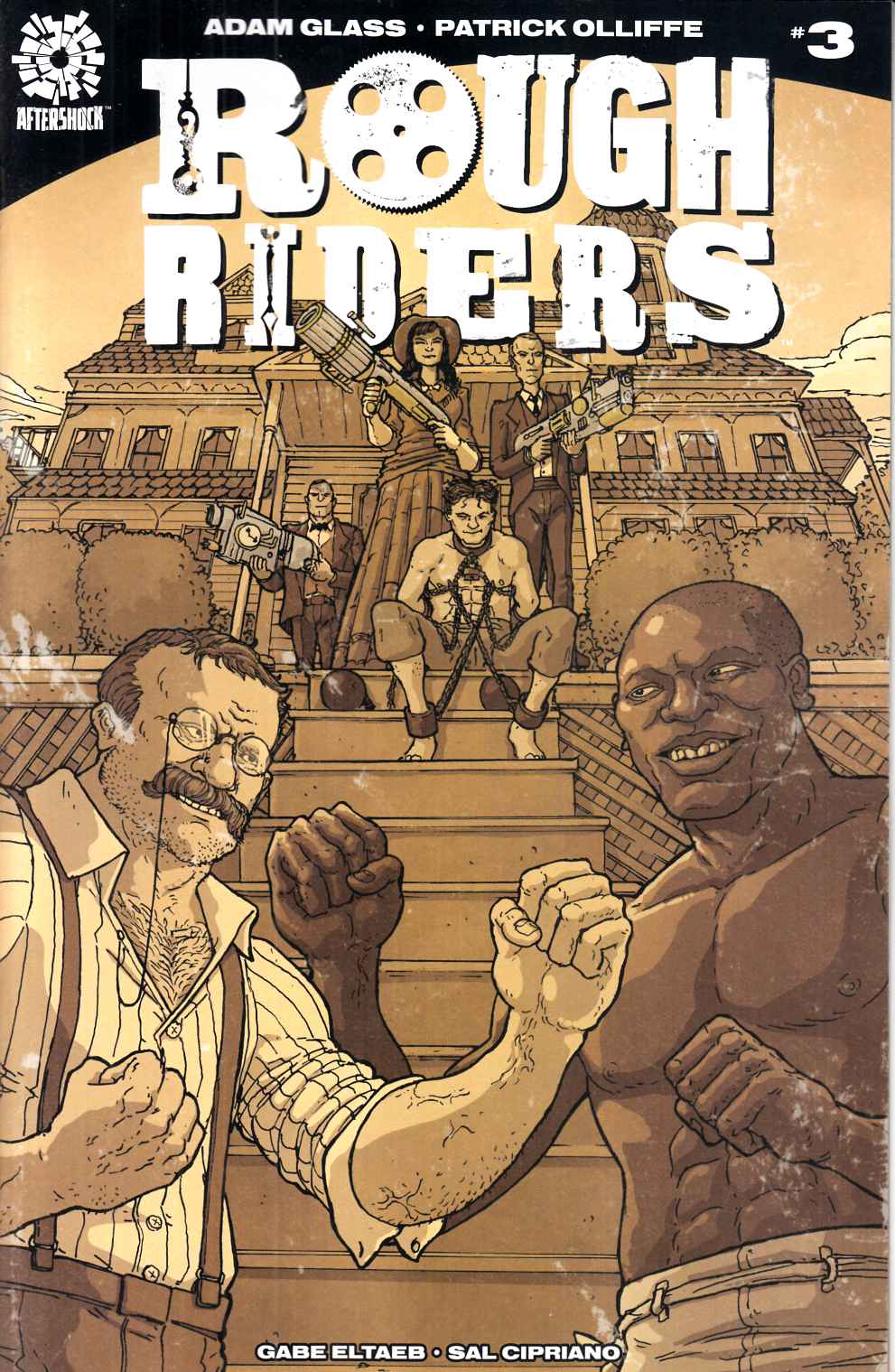 Rough Riders #3 Nick Pitarra Incentive Cover [Aftershock Comic] LARGE