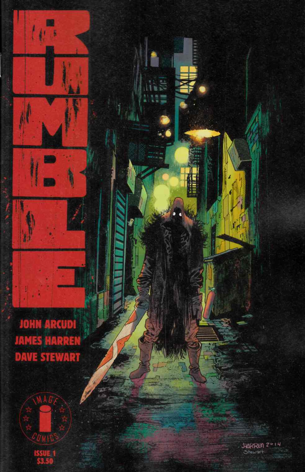 Rumble #1 Cover D- Circle Logo Edition [Image Comic] LARGE