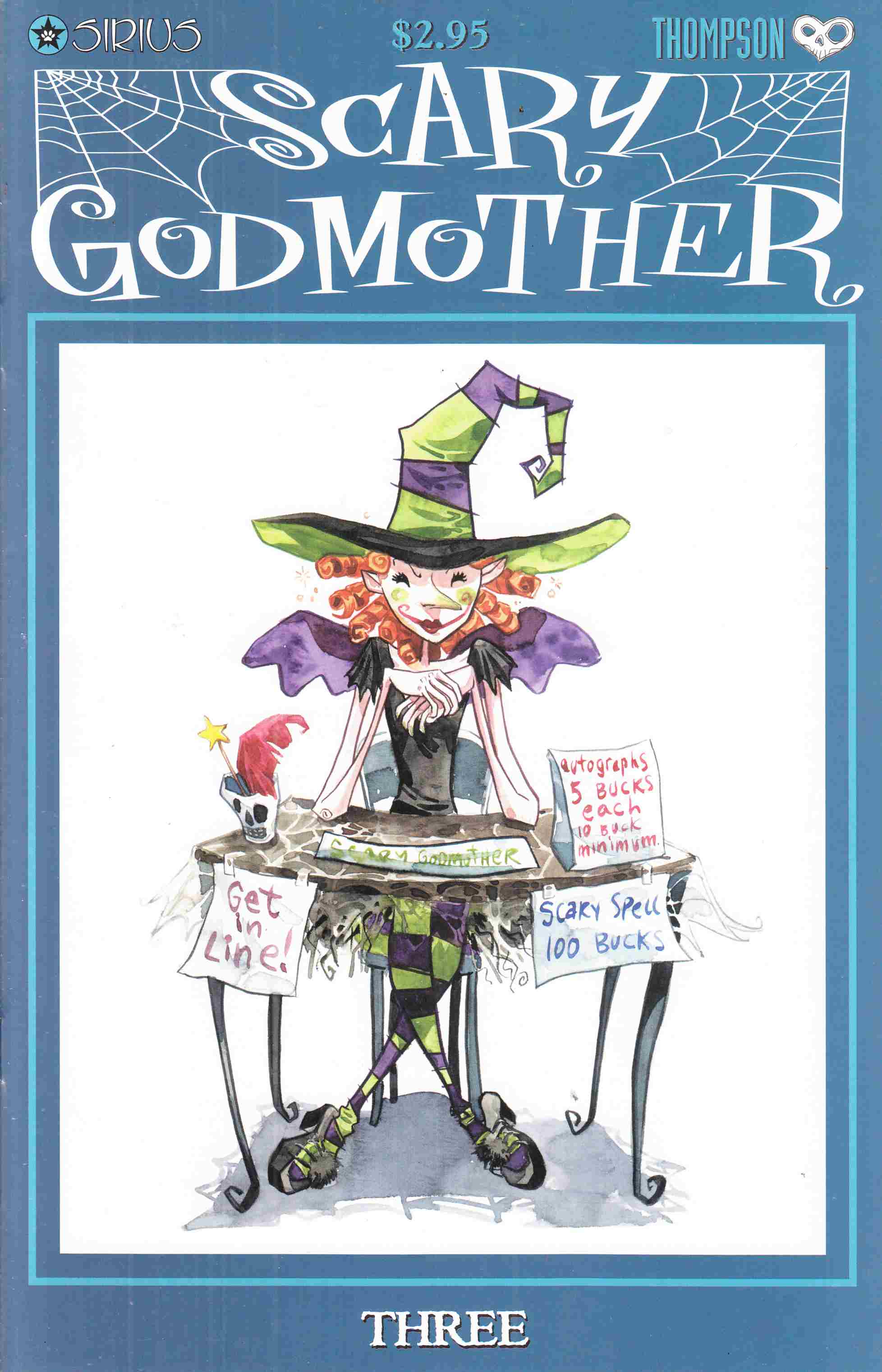 Scary Godmother #3 Near Mint (9.4) [Sirius Entertainment] LARGE