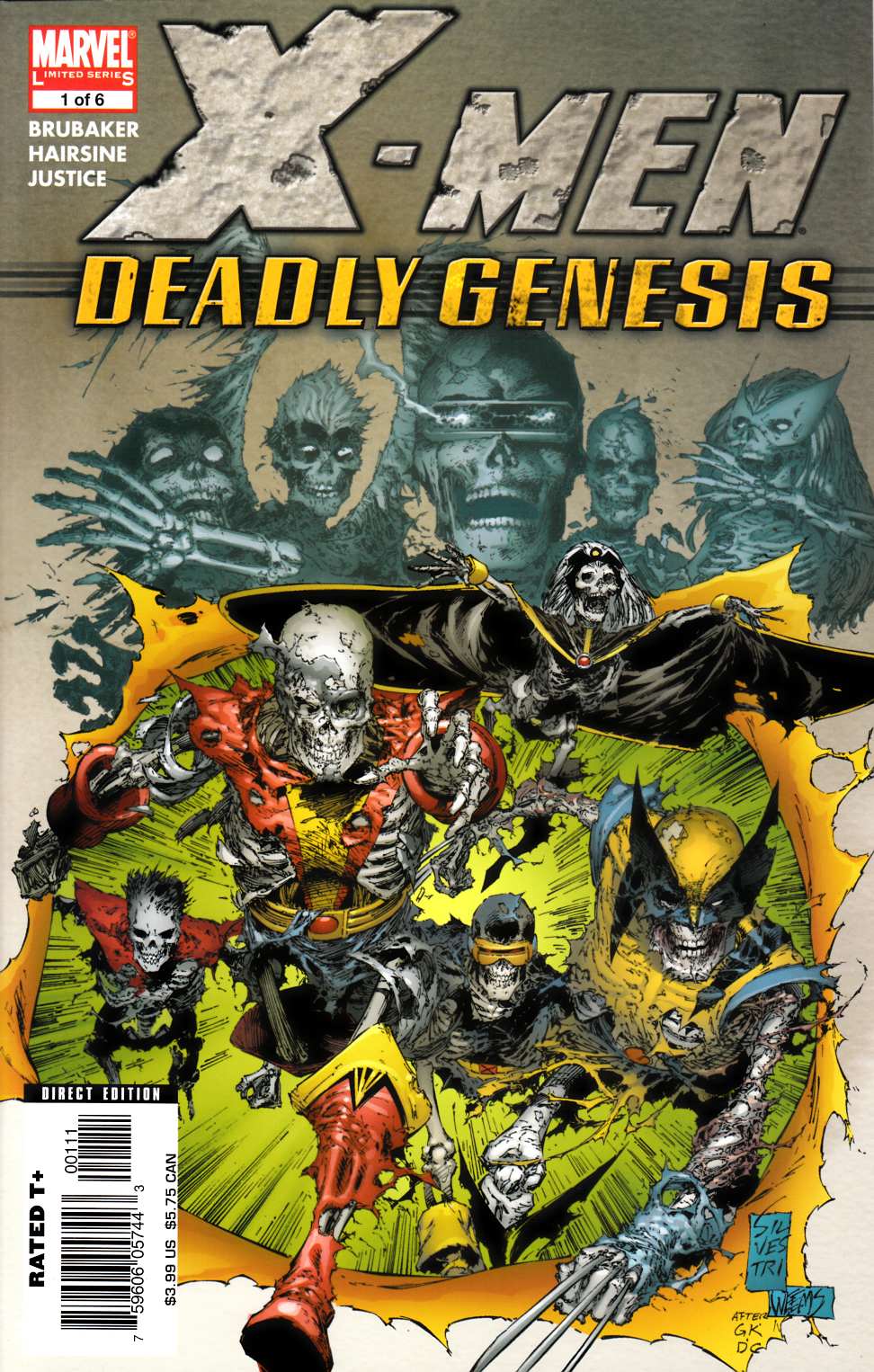 X-Men Deadly Genesis #1 Near Mint (9.4) [Marvel Comic] LARGE