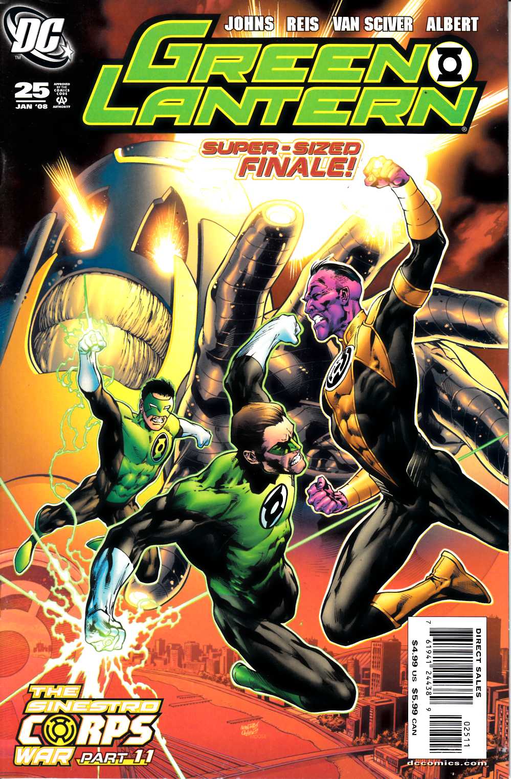 Green Lantern #25 Near Mint (9.4) [DC Comic] THUMBNAIL