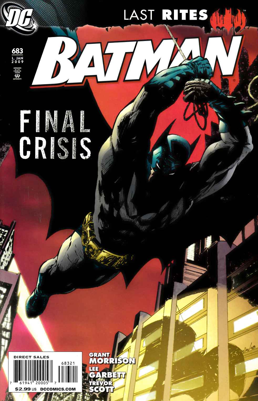 Batman #683 Daniel Variant Cover Very Fine (8.0) [DC Comic] LARGE