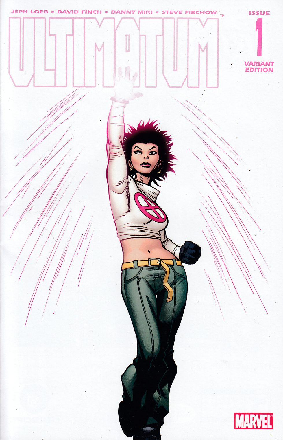 Ultimatum #1 McGuinness Variant Cover Near Mint Minus (9.2) [Marvel Comic] LARGE