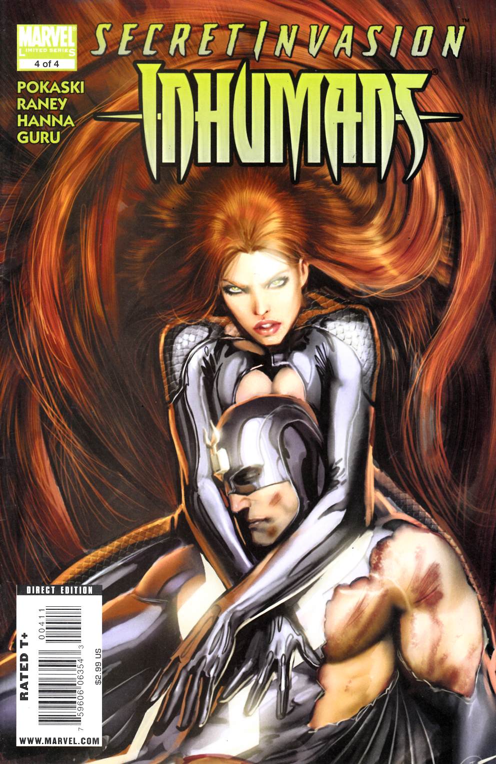 Secret Invasion Inhumans #4 Fine (6.0) [Marvel Comic] THUMBNAIL