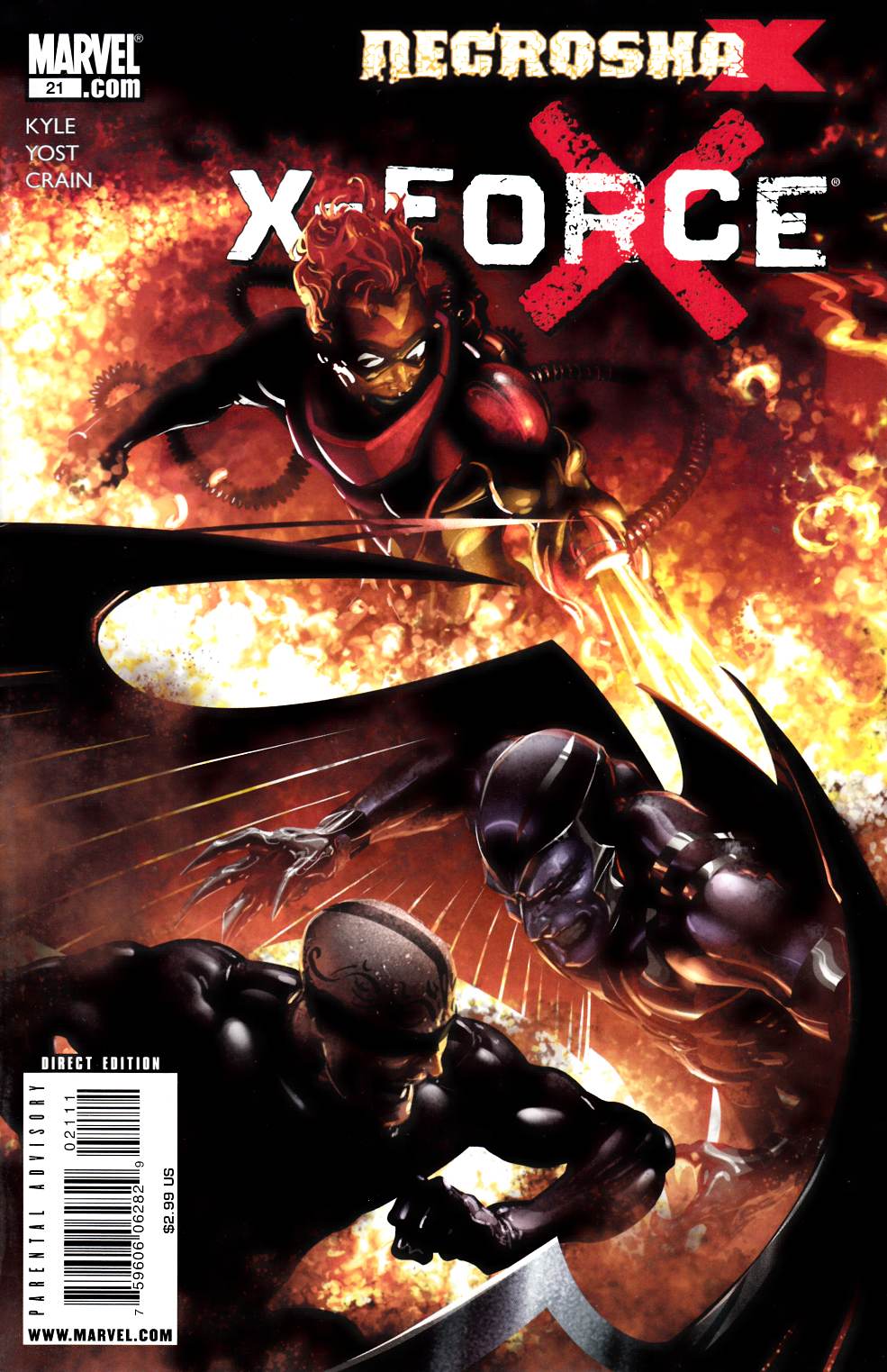 X-Force #21 Fine Plus (6.5) [Marvel Comic]