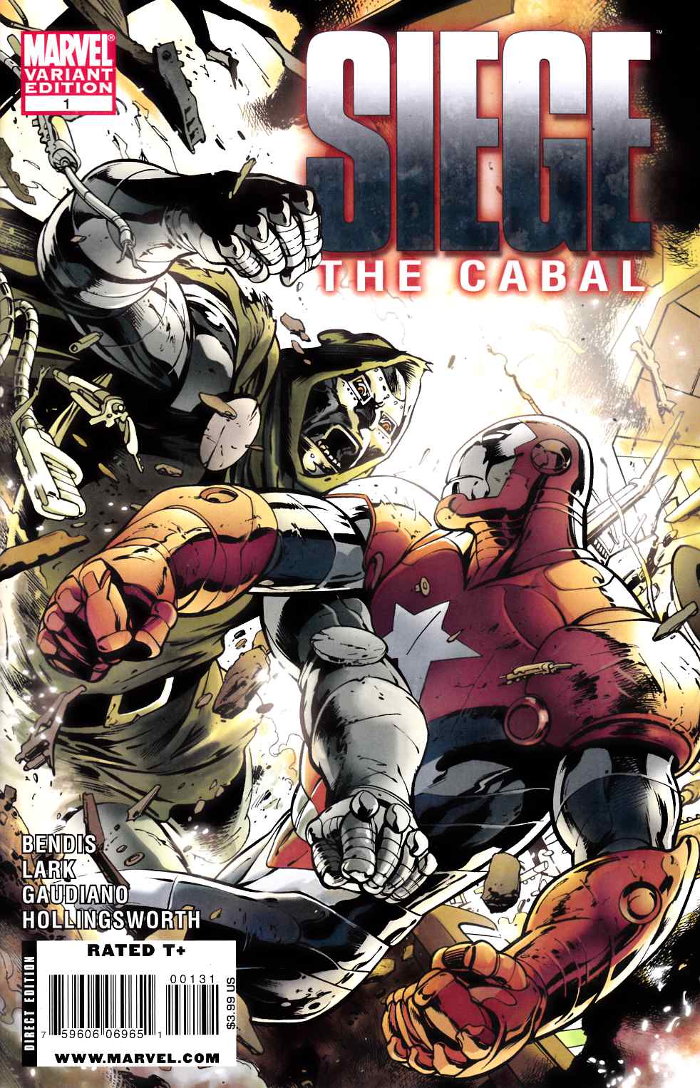 Siege the Cabal (One Shot) Davis Variant Cover Near Mint (9.4) [Marvel Comic] LARGE