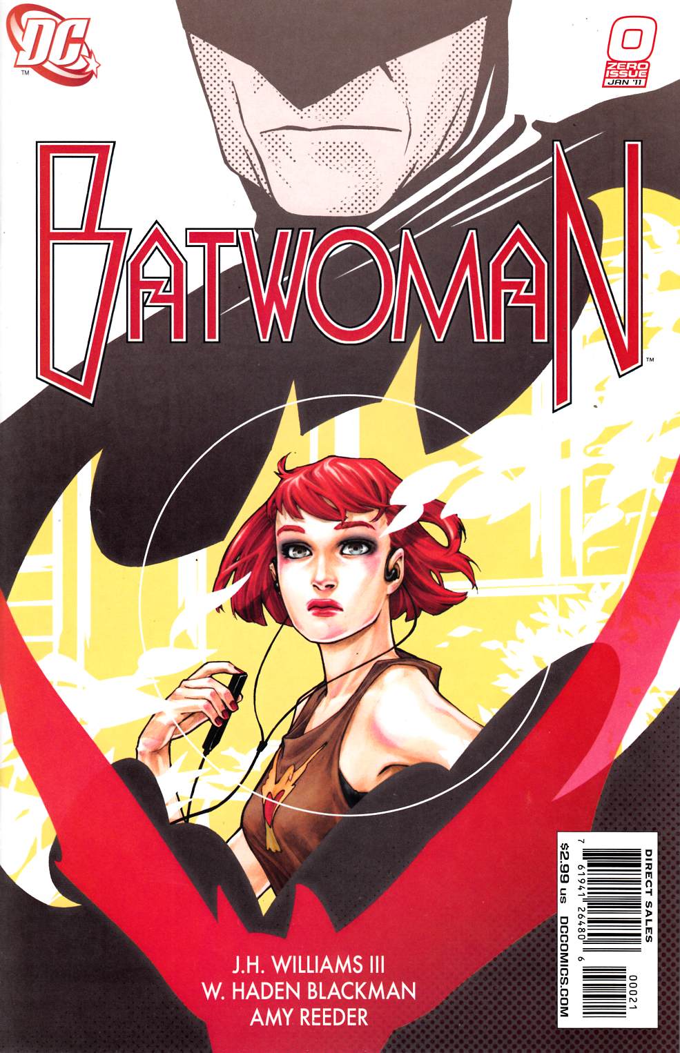 Batwoman #0 Reeder Variant Cover Near Mint (9.4) [DC Comic]