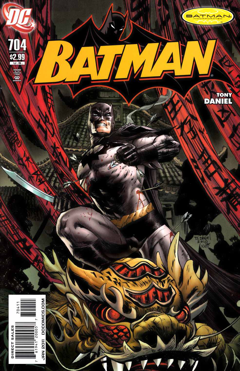 Batman #704 Near Mint (9.4) [DC Comic]