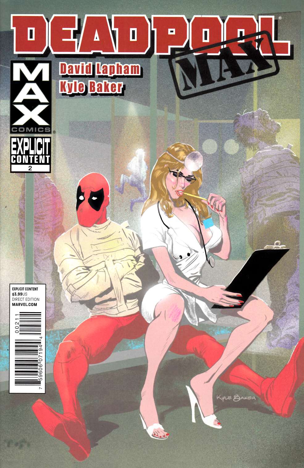 Deadpool Max #2 Near Mint (9.4) [Marvel Comic]