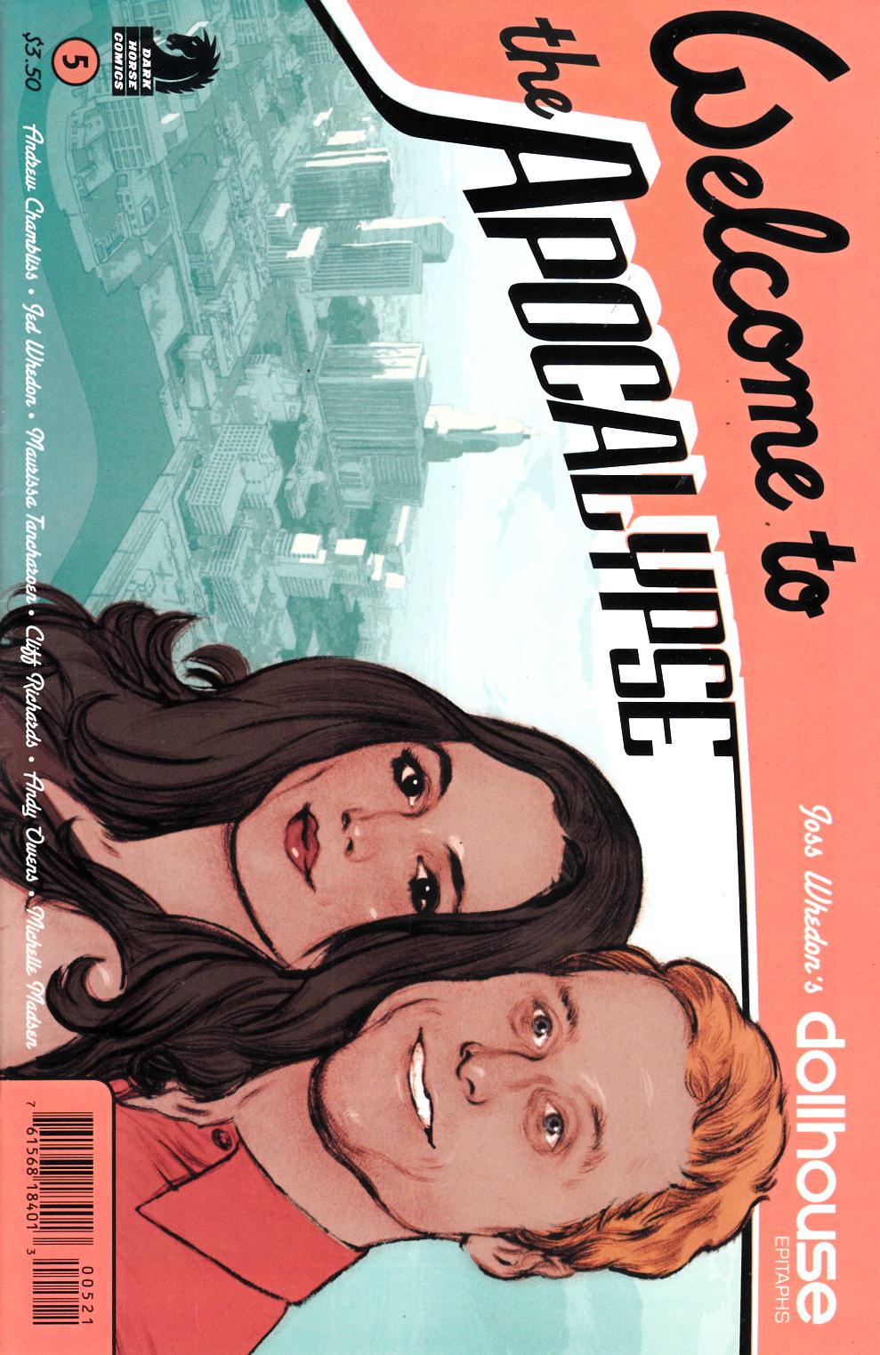 Dollhouse Epitaphs #5 Stockton Variant Cover Near Mint (9.4) [Dark Horse Comic] LARGE