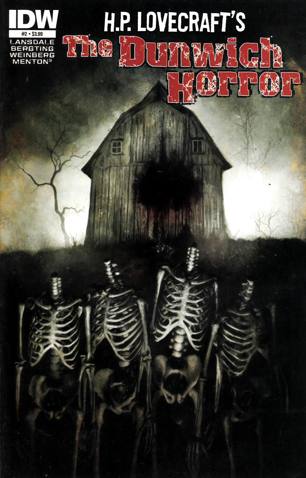 HP Lovecraft The Dunwich Horror #2 Very Fine (8.0) [IDW Comic] THUMBNAIL