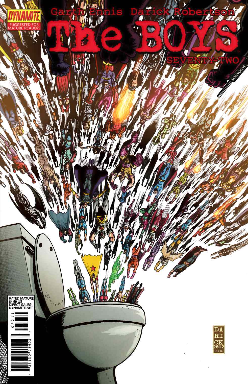 Boys #72 Near Mint (9.4) [Dynamite Comic] LARGE