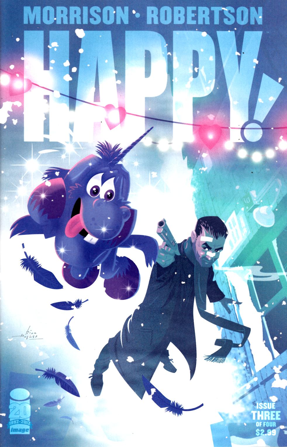 Happy #3 Hughes Cover Near Mint (9.4) [Image Comic] THUMBNAIL