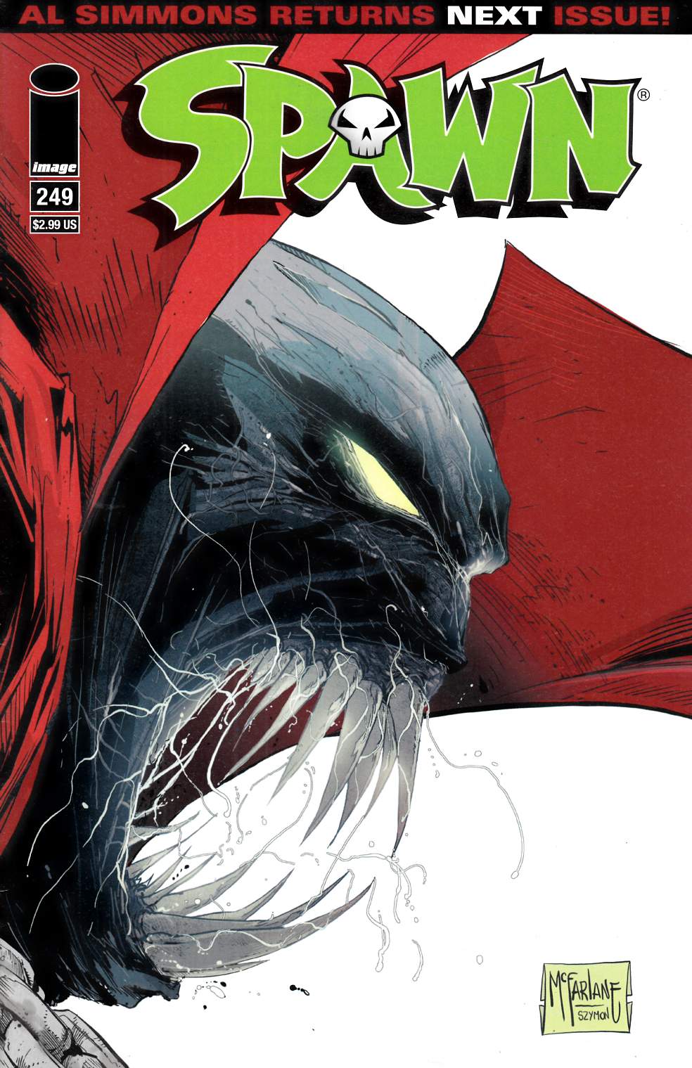 Spawn #249 Near Mint (9.4) [Image Comic] LARGE
