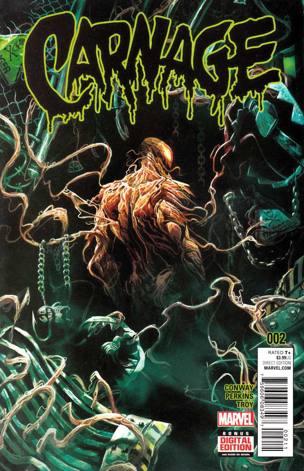 Carnage #2 Near Mint (9.4) [Marvel Comic]