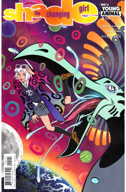 Shade the Changing Girl #2 Clugston-Flores Variant Cover [DC Comic] THUMBNAIL