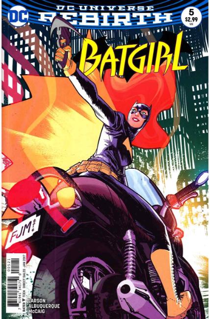 Batgirl #5 Manapul Variant Cover [DC Comic]