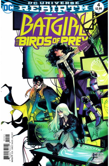 Batgirl and the Birds of Prey #4 Shirahama Variant Cover Near Mint (9.4) [DC Comic] THUMBNAIL