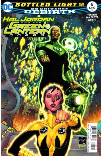 Hal Jordan and the Green Lantern Corps #8 [DC Comic] LARGE