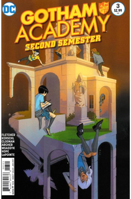 Gotham Academy Second Semester #3 Staples Variant Cover Very Fine (8.0) [DC Comic] THUMBNAIL