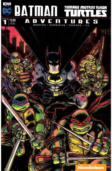 Batman TMNT Adventures #1 Subscription Cover B [IDW Comic] –   Online Store