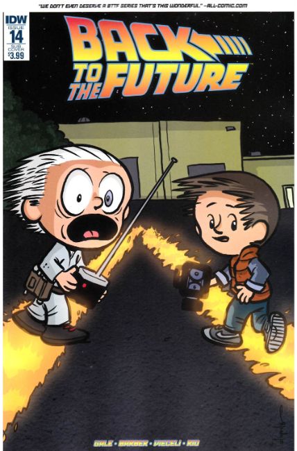 Back to the Future #14 Subscription Cover [IDW Comic] THUMBNAIL