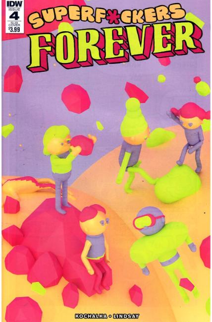 Super F*ckers Forever #4 Subscription Cover [IDW Comic] THUMBNAIL