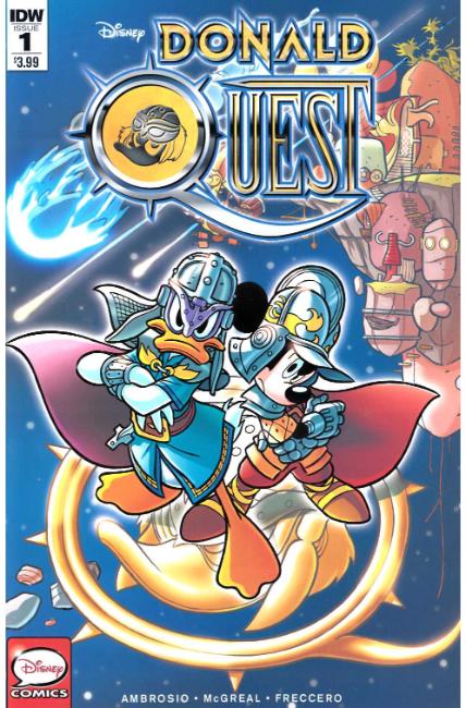 Donald Quest #1 [IDW Comic] LARGE