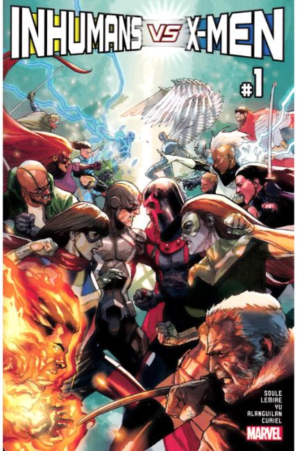 IVX Inhumans Vs X-Men #1 [Marvel Comic] LARGE
