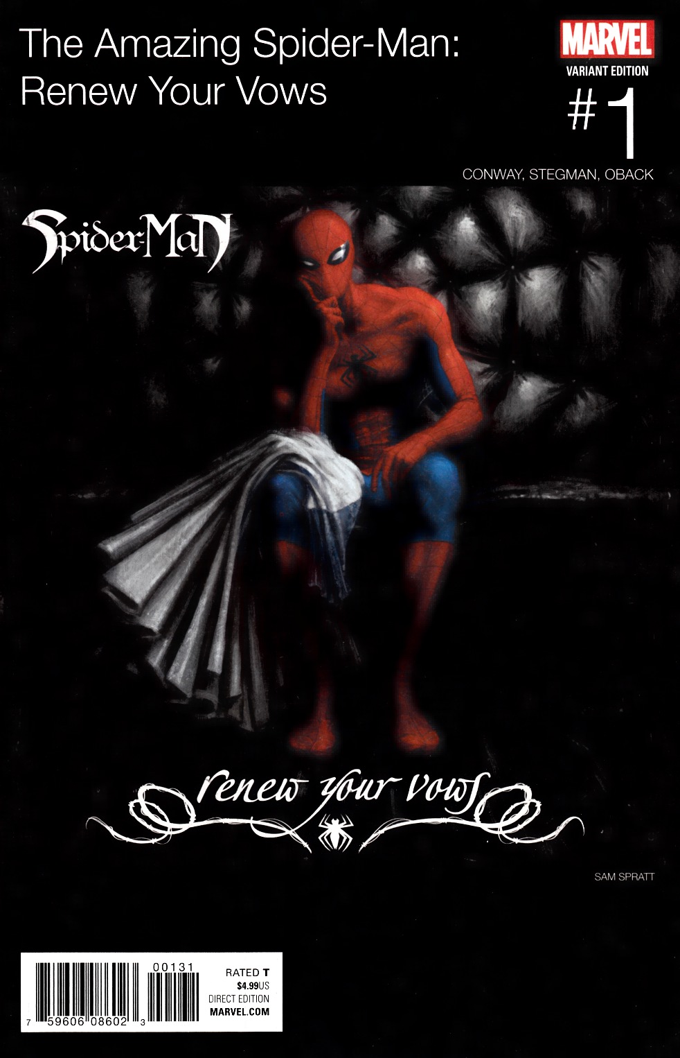 Amazing Spider-Man Renew Your Vows #1 Spratt Hip Hop Variant Cover Near Mint (9.4) [Marvel Comic] THUMBNAIL