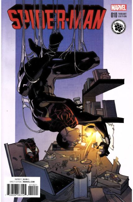 Spider-Man #10 STEAM Variant Cover [Marvel Comic] LARGE