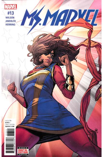 Ms Marvel #13 Near Mint (9.4) [Marvel Comic] LARGE