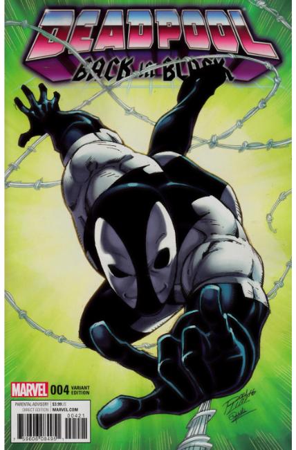 Deadpool Back In Black #4 Lim Variant Cover [Marvel Comic] THUMBNAIL