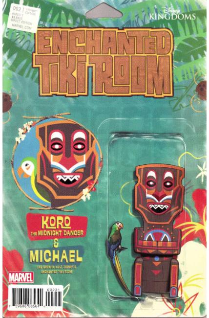 Enchanted Tiki Room #2 Christopher Action Figure Variant Cover [Marvel Comic] THUMBNAIL