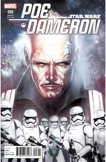 Star Wars Poe Dameron #8 Reis Variant Cover [Marvel Comic] LARGE