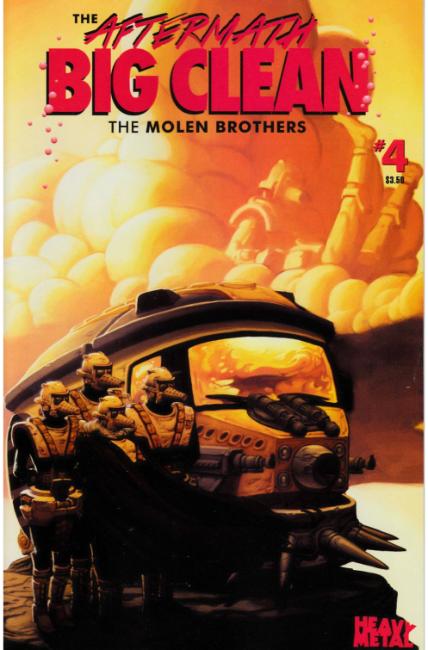 Aftermath Big Clean #4 Cover B [Heavy Metal Comic] THUMBNAIL