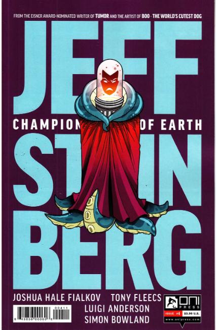 Jeff Steinberg Champion of Earth #4 [Oni Press Comic] THUMBNAIL