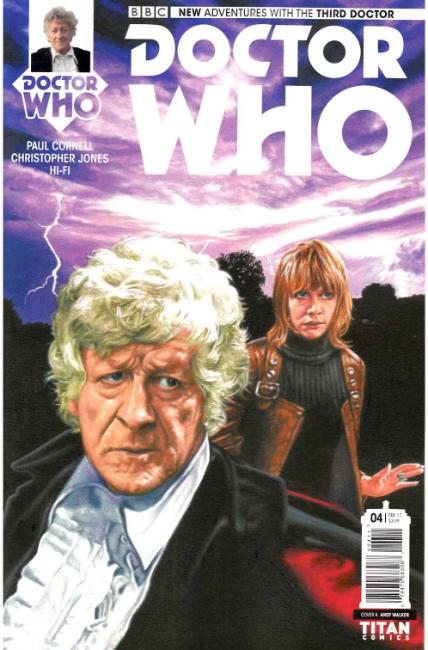 Doctor Who 3rd Doctor #4 Cover A [Titan Comic] LARGE
