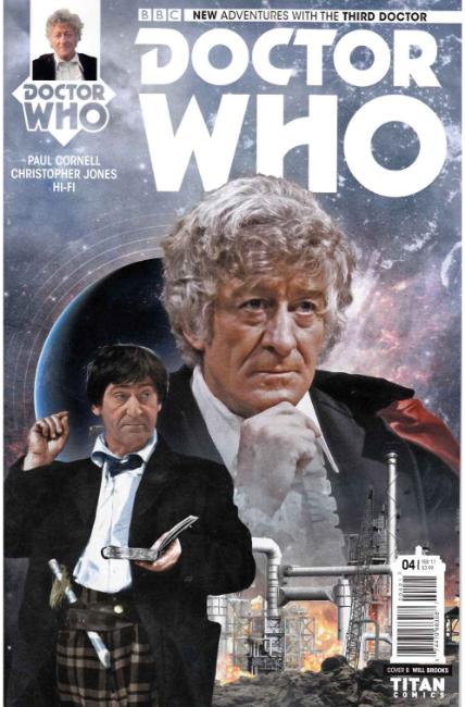 Doctor Who 3rd Doctor #4 Cover B [Titan Comic] LARGE