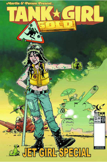 Tank Girl Gold #3 Cover B [Titan Comic] LARGE